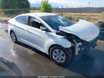  Salvage Hyundai ELANTRA