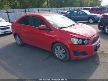  Salvage Chevrolet Sonic