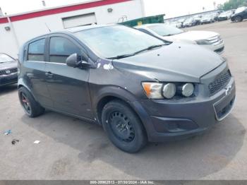  Salvage Chevrolet Sonic