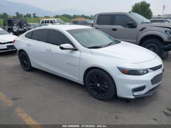  Salvage Chevrolet Malibu