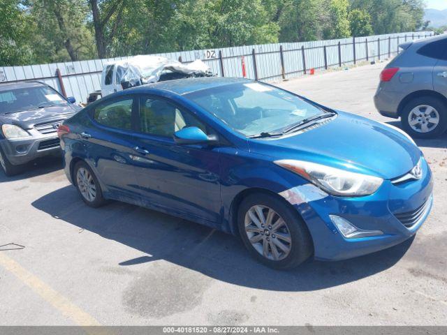  Salvage Hyundai ELANTRA