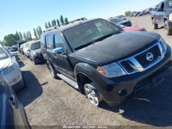  Salvage Nissan Pathfinder