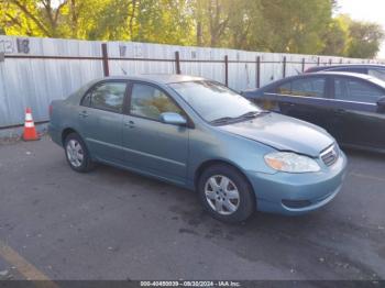  Salvage Toyota Corolla