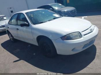  Salvage Chevrolet Cavalier