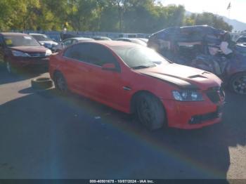  Salvage Pontiac G8