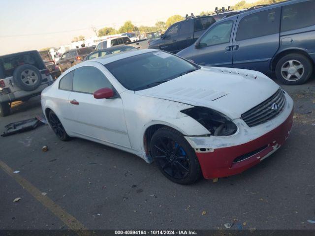  Salvage INFINITI G35