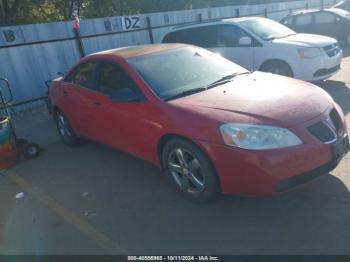  Salvage Pontiac G6