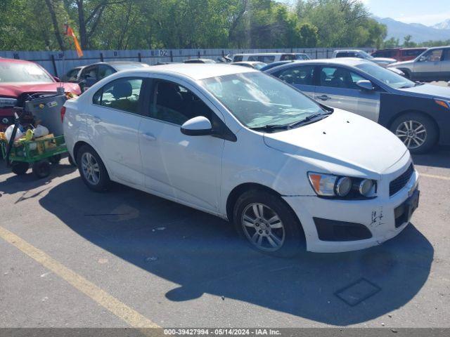  Salvage Chevrolet Sonic