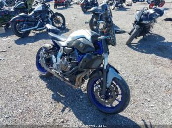  Salvage Yamaha Fz07