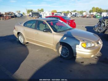  Salvage Pontiac Grand Am