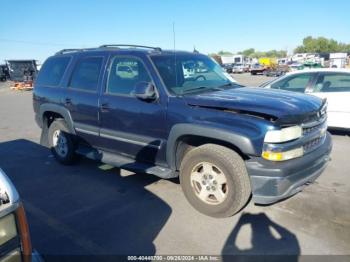  Salvage Chevrolet Tahoe