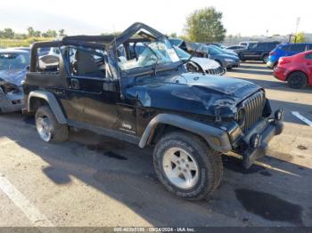  Salvage Jeep Wrangler