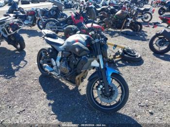  Salvage Yamaha Fz07