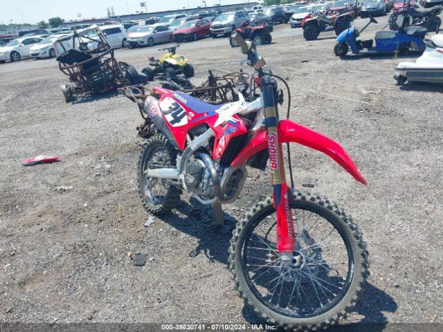  Salvage Honda Crf450