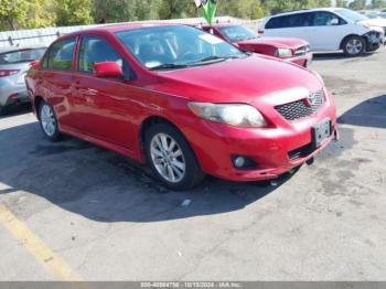  Salvage Toyota Corolla