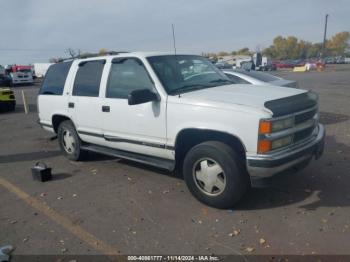  Salvage Chevrolet Tahoe