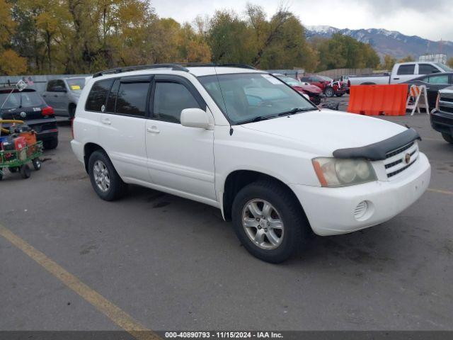  Salvage Toyota Highlander