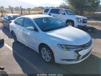  Salvage Chrysler 200