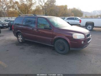  Salvage Chevrolet Uplander