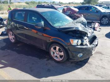  Salvage Chevrolet Sonic