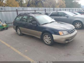  Salvage Subaru Outback