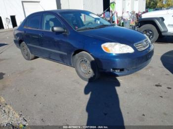  Salvage Toyota Corolla