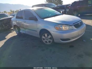  Salvage Toyota Corolla