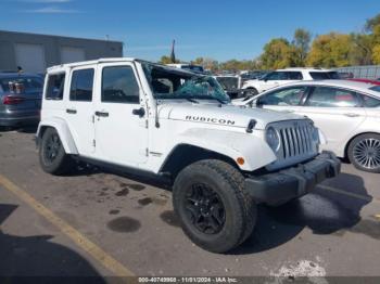  Salvage Jeep Wrangler