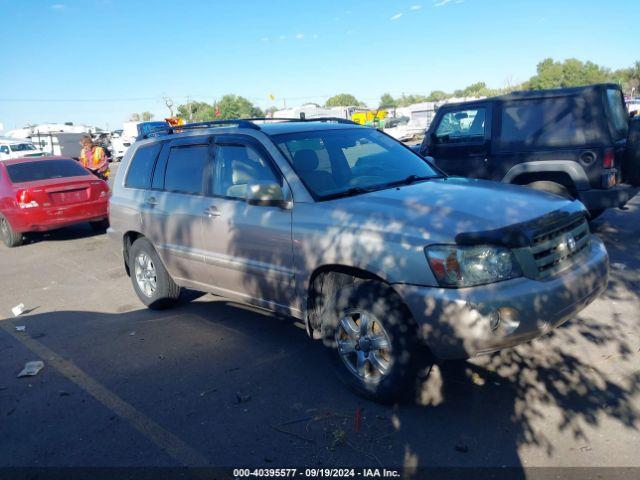  Salvage Toyota Highlander