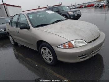  Salvage Chevrolet Cavalier