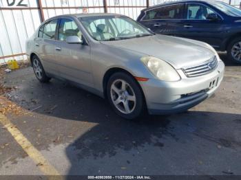  Salvage INFINITI G35