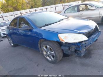  Salvage Pontiac G6