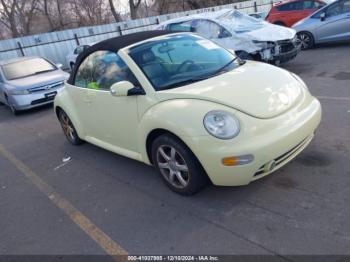  Salvage Volkswagen Beetle