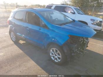  Salvage Ford EcoSport