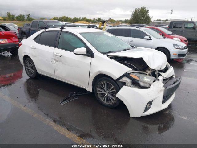  Salvage Toyota Corolla