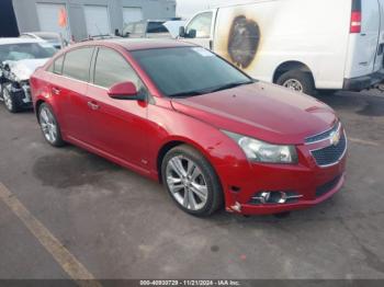  Salvage Chevrolet Cruze