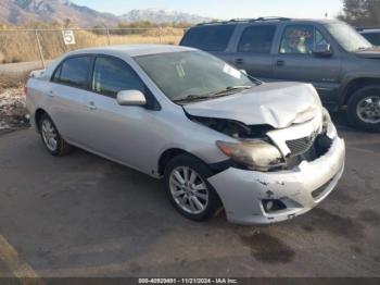  Salvage Toyota Corolla