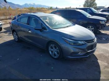  Salvage Chevrolet Cruze