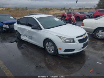  Salvage Chevrolet Cruze