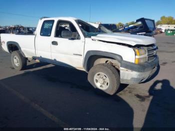  Salvage Chevrolet Silverado 2500