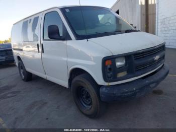  Salvage Chevrolet Chevy Van