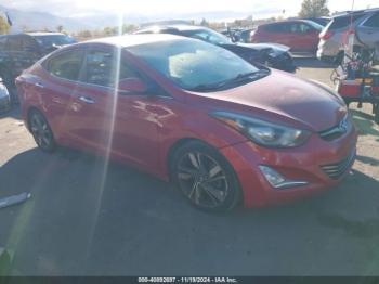  Salvage Hyundai ELANTRA