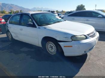  Salvage Chevrolet Malibu