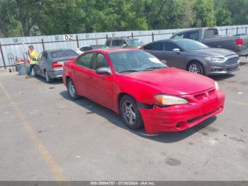  Salvage Pontiac Grand Am