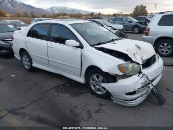  Salvage Toyota Corolla