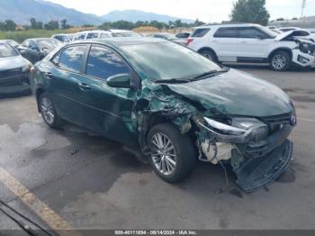  Salvage Toyota Corolla