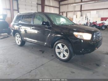  Salvage Toyota Highlander