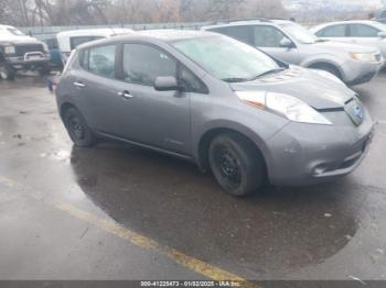  Salvage Nissan LEAF