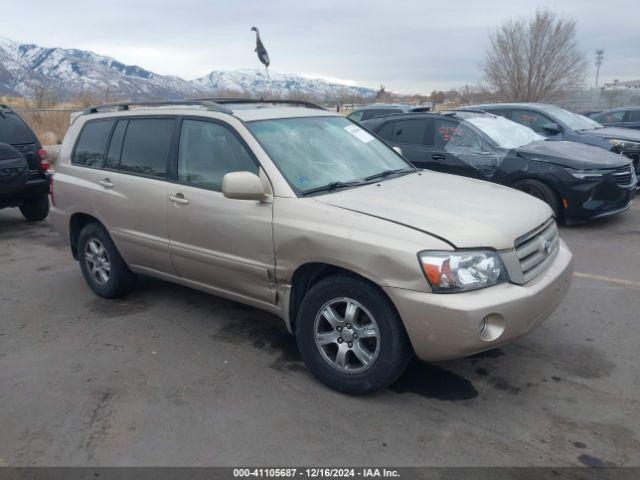  Salvage Toyota Highlander