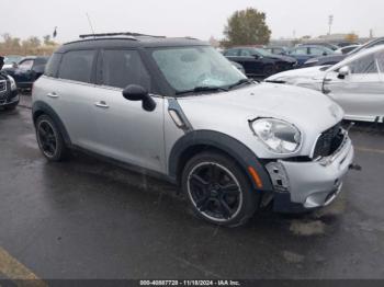  Salvage MINI Cooper S Countryman